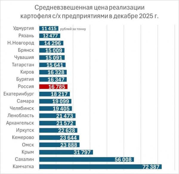 Российская картошка против египетской. Почему зимой и весной побеждает импорт