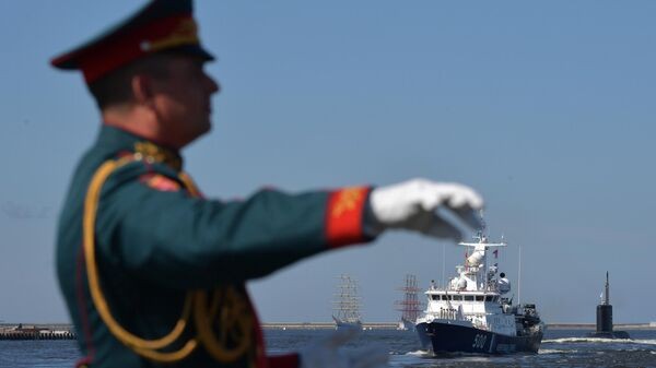 В Петербурге небоскреб "Лахта Центр" включит праздничную подсветку в честь Дня ВМФ России