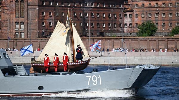 В Петербурге небоскреб "Лахта Центр" включит праздничную подсветку в честь Дня ВМФ России
