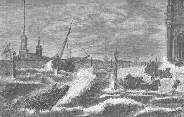 Вода, вода, кругом вода: история разрушительных наводнений в Петербурге