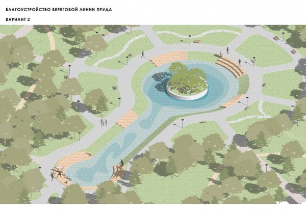 Представлен проект благоустройства Малоохтинского парка