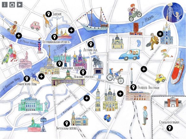 Город глазами автора вииммельбуха &laquo;Я иду искать в Санкт-Петербурге&raquo; Светланы Шахвердовой