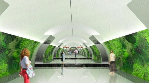Опубликованы эскизы будущих станций петербургского метро