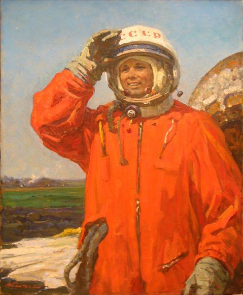 Лицо космоса: Юрий Гагарин в советском искусстве