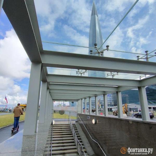 Следующая остановка &mdash; небоскреб. В Лахте запускают новую станцию и подземелье