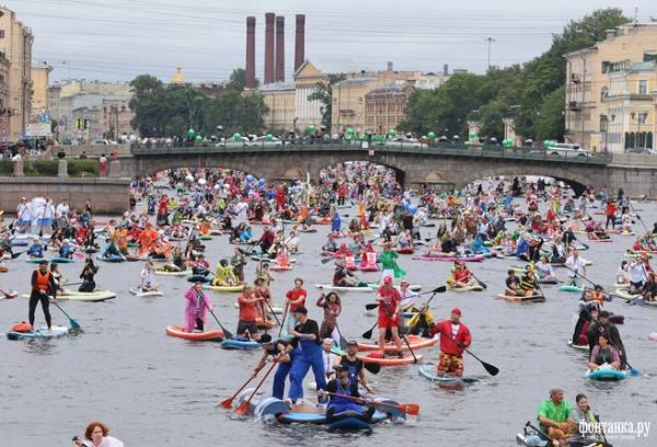 &laquo;Фонтанка SUP &mdash; 2025&raquo;. Лучшие кадры юбилейного фестиваля &mdash; ищите себя на фото и видео