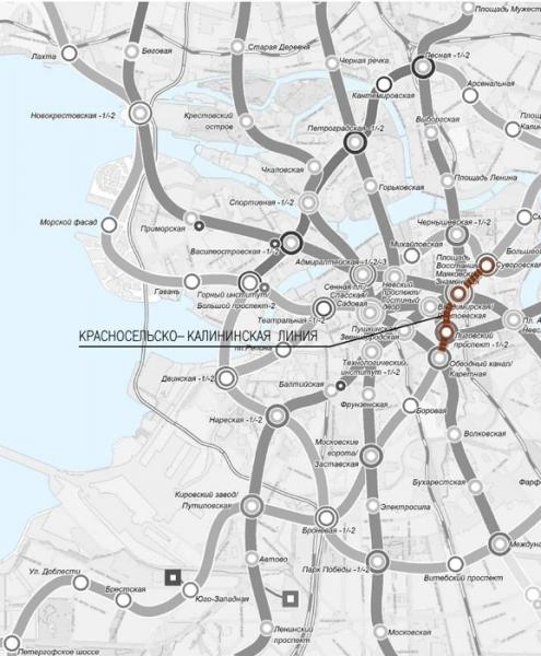 А это вам на прогоны. В Петербурге нацелились на станцию метро &laquo;Суворовская&raquo;