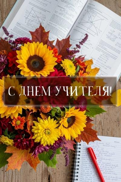 Открытки на День учителя &mdash; 2025: 30 красивых поздравлений в картинках