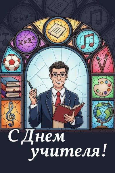 Открытки на День учителя &mdash; 2025: 30 красивых поздравлений в картинках