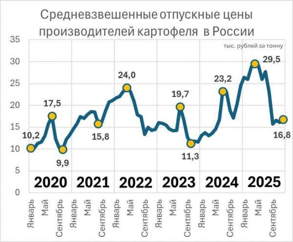 Российская картошка против египетской. Почему зимой и весной побеждает импорт