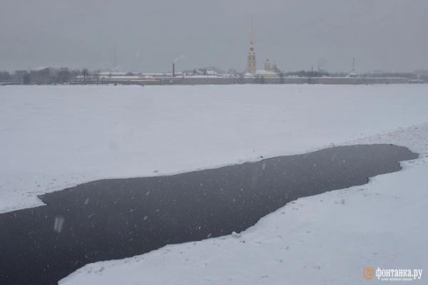 Мрачно-праздничные выходные. Смотрите, как петербуржцы преодолевают пургу